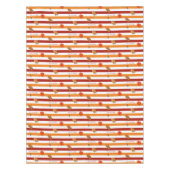 De herfst laat Herfst Striped Personalized Tafelkleed (Voorkant)