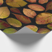 De herfst laat Herfst Tijd Cadeaupapier (Hoek)