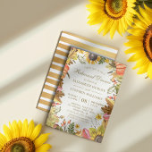 De herfst laat het pomkins bruiloft-repesial Dinne Kaart