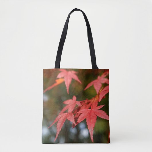 De herfst laat over de Canvas tas van de Druk (Voorkant)