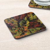 De herfst laat plastic Onderzetters (Linkerzijde)