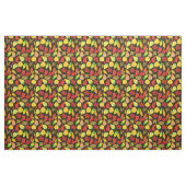 De herfst laat waterverf donker stof (Yard (91,4 cm))