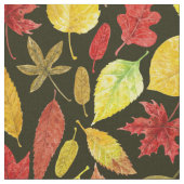 De herfst laat waterverf donker stof (Close Up)