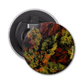 De herfst leest de flesopening button flesopener (Voorkant)