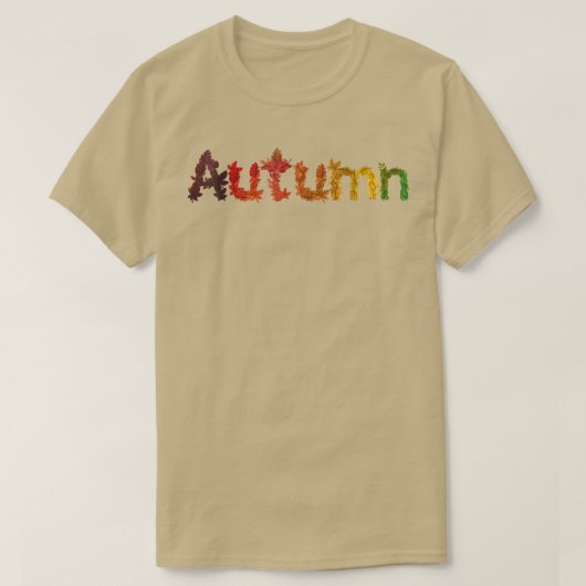 De herfst leest Herfst Unise T T-shirt (Design voorkant)