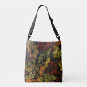 De herfst lekt de dwarshellg van het Kruis Crossbody Tas (Achterkant)