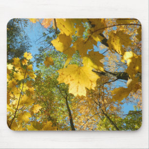De herfst lekt in de hemel muismat