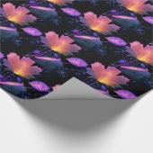 De herfst lekt in Neon Cadeaupapier (Hoek)