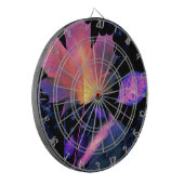 De herfst lekt in Neon Dartbord (Voorkant Links)