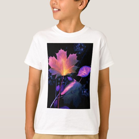 De herfst lekt in Neon T-shirt (Voorkant)