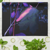 De herfst lekt in Neon Theedoek (Gevouwen)