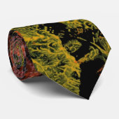 De herfst lekt stropdas (Opgerold)