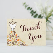 De herfst leveert Weddenschap bedankt (Staand voorkant)