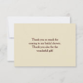 De herfst leveert Weddenschap bedankt (Achterkant)