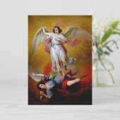 De herfst Lucifer door Antonio Maria Esquivel Bedankkaart (Staand voorkant)