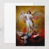 De herfst Lucifer door Antonio Maria Esquivel Bedankkaart (Voorkant / Achterkant)