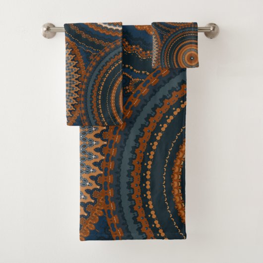 De herfst Mandalas Bad Handdoek (Insitu)