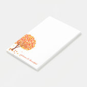 De herfst na de herfst is prachtig post-it® notes (Schuin)