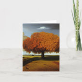 De herfst Oak Fine Art Note-kaarten Notitiekaartje (Voorkant)