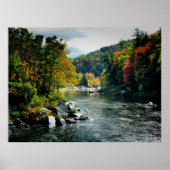 De Herfst - Ohiopyle, PA Poster (Voorkant)