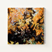 De herfst omzwenken.... notitieboek (Achterkant)