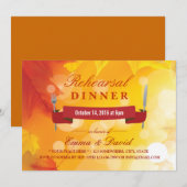 De herfst trekt de repetitie van het huwelijk uit kaart (Voorkant / Achterkant)