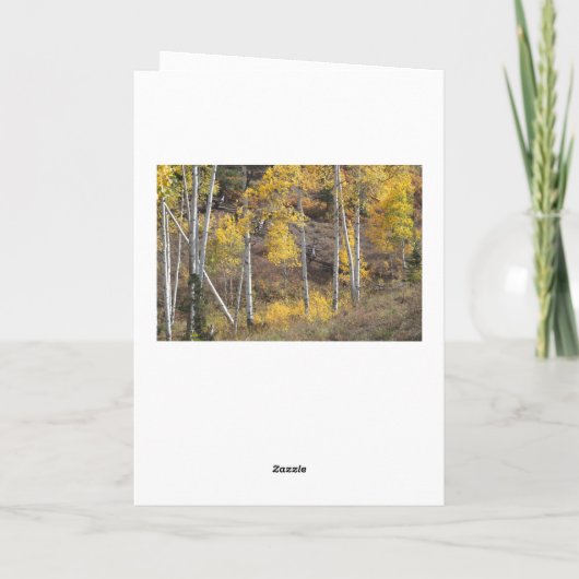 De herfst van Birthday van een Sjabloon van de ber (Achterkant)