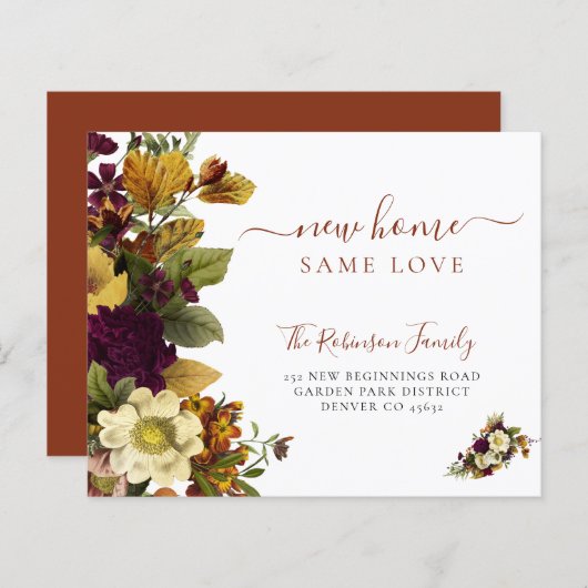 De herfst van de begroting botanische manuscript b (Voorkant / Achterkant)