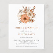 de herfst van de begroting Florals Weddenschap Eve (Voorkant)