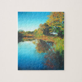 De Herfst van de Bomen Legpuzzel
