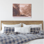 De Herfst van de Clyde, gegraveerd door Charles Tu Canvas Afdruk (Insitu (Slaapkamer))