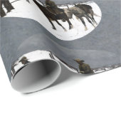 De Herfst van de Cowboy 1895 Frederic Remington Cadeaupapier (Rol Hoek)