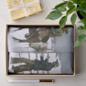 "De Herfst van de Cowboy" van Frederic Remington Tissuepapier (Geschenk)