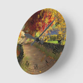 De herfst van de Glen-klok Ronde Klok (Hoek)