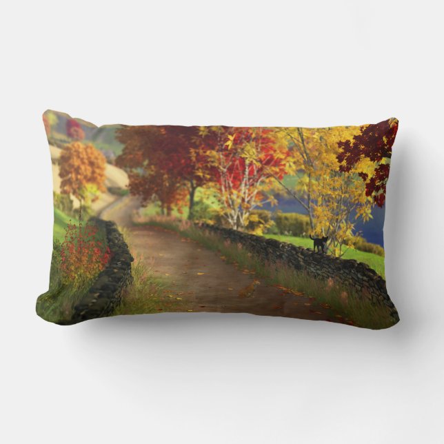 De herfst van de Glen Pillow Kussen (Voorkant)