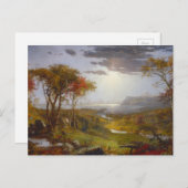 De herfst van de Hudson Briefkaart (Voorkant / Achterkant)