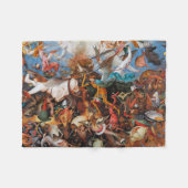 De Herfst van de Rebel Angels, Pieter Bruegel Fleece Deken (Voorkant (Horizontaal))