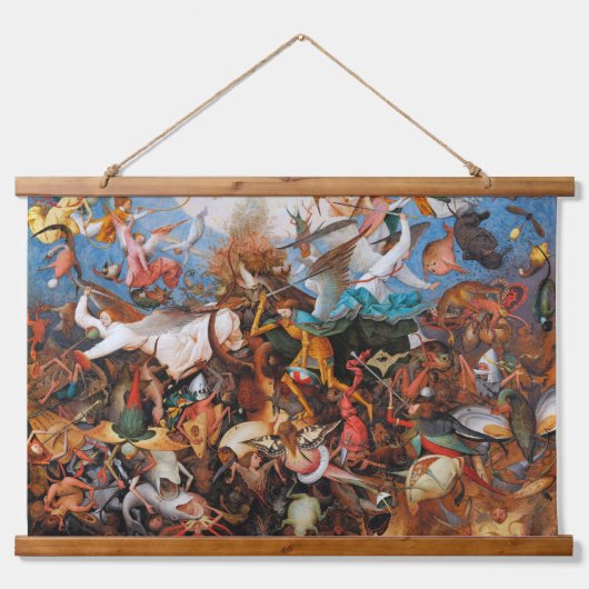 De Herfst van de Rebel Angels, Pieter Bruegel Hangend Wandkleed (Voorkant)