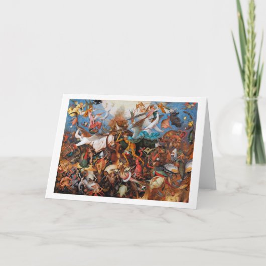 De Herfst van de Rebel Angels, Pieter Bruegel Kaart (Voorkant)