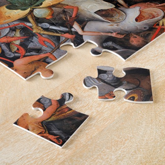 De Herfst van de Rebel Angels, Pieter Bruegel Legpuzzel (Zijkant)