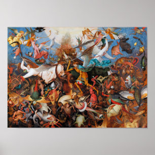 De Herfst van de Rebel Angels, Pieter Bruegel Poster
