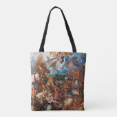 De Herfst van de Rebel Angels, Pieter Bruegel Tote Bag (Achterkant)