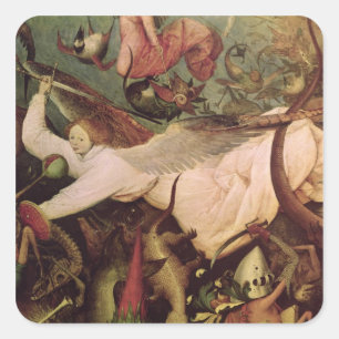 De Herfst van de Rebel Angels Vierkante Sticker