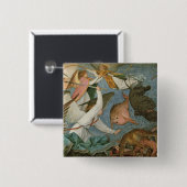 De Herfst van de RebellenAngels, 1562 Vierkante Button 5,1 Cm (Voorkant /achterkant)