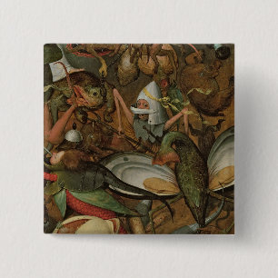 De Herfst van de RebellenAngels, 1562 Vierkante Button 5,1 Cm