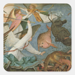 De Herfst van de RebellenAngels, 1562 Vierkante Sticker