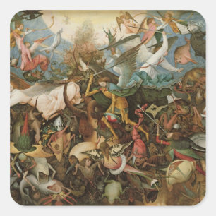 De Herfst van de RebellenAngels, 1562 Vierkante Sticker