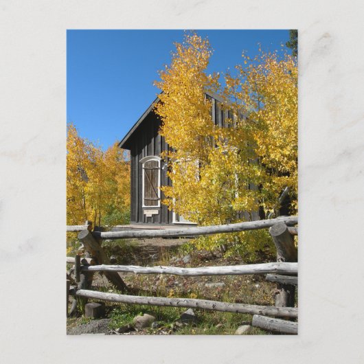 De herfst van de Rockies Briefkaart (Voorkant)