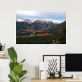 De herfst van de Rockies Poster (Thuiskantoor)