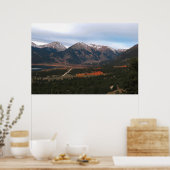 De herfst van de Rockies Poster (Keuken)